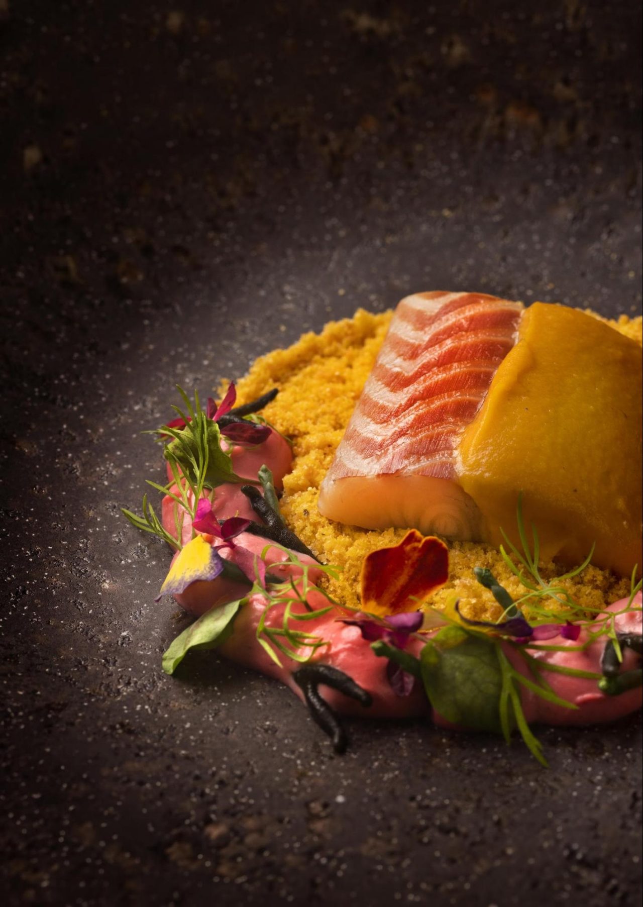 Detalle plato del restaurante San Hô ubicado en Royal Hideaway Beach Resort